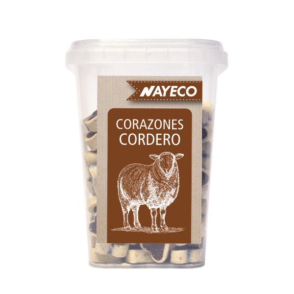 NAYECO - SNACK PARA CÃO CORAÇÕES DIGEST BORREGO