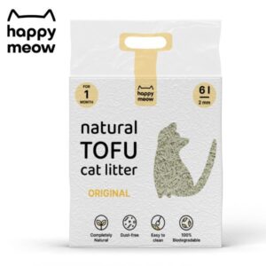 HAPPY MEOW - AREIA "NATURAL TOFU - ORIGINAL" - GATO