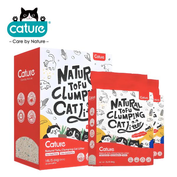 CATURE – AREIA “CAT LITTER TOFU”