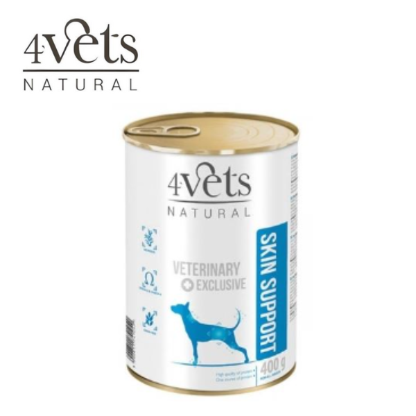 4VETS NATURAL DOG – SKIN SUPPORT