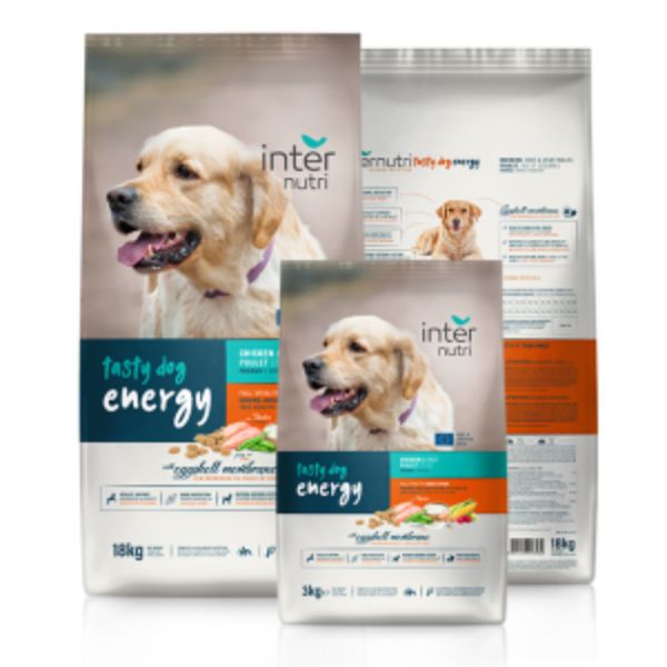 INTERNUTRI - TASTY DOG ENERGY FRANGO, ARROZ E VEGETAIS