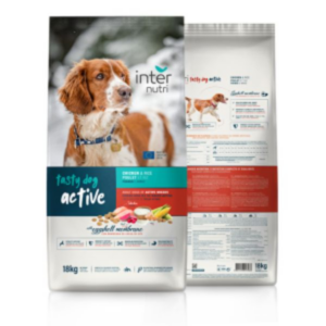 INTERNUTRI - TASTY DOG ACTIVE FRANGO E ARROZ