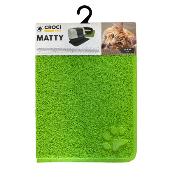 CROCI – TAPETE VERDE PARA WC “MATTY”