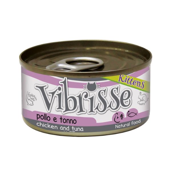 CROCI – VIBRISSE NATURAL KITTENS – FRANGO E ATUM