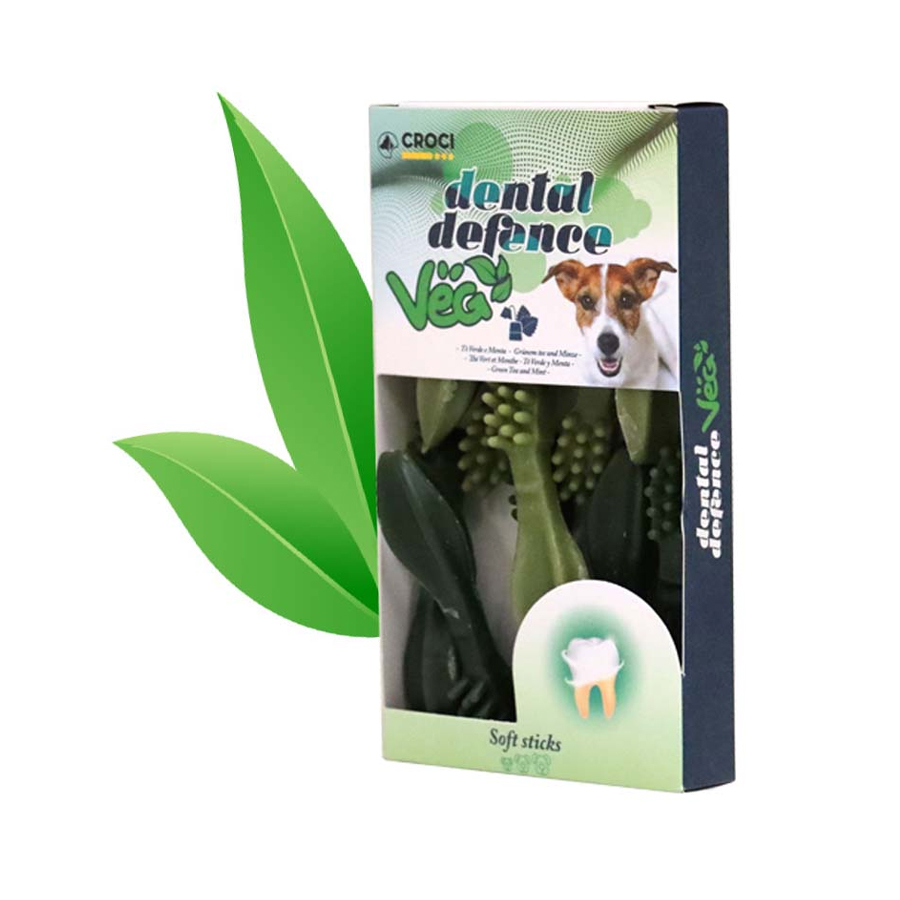 CROCI – DENTAL DEFENSE – SNACKS VEGETAIS ESCOVA DENTAL