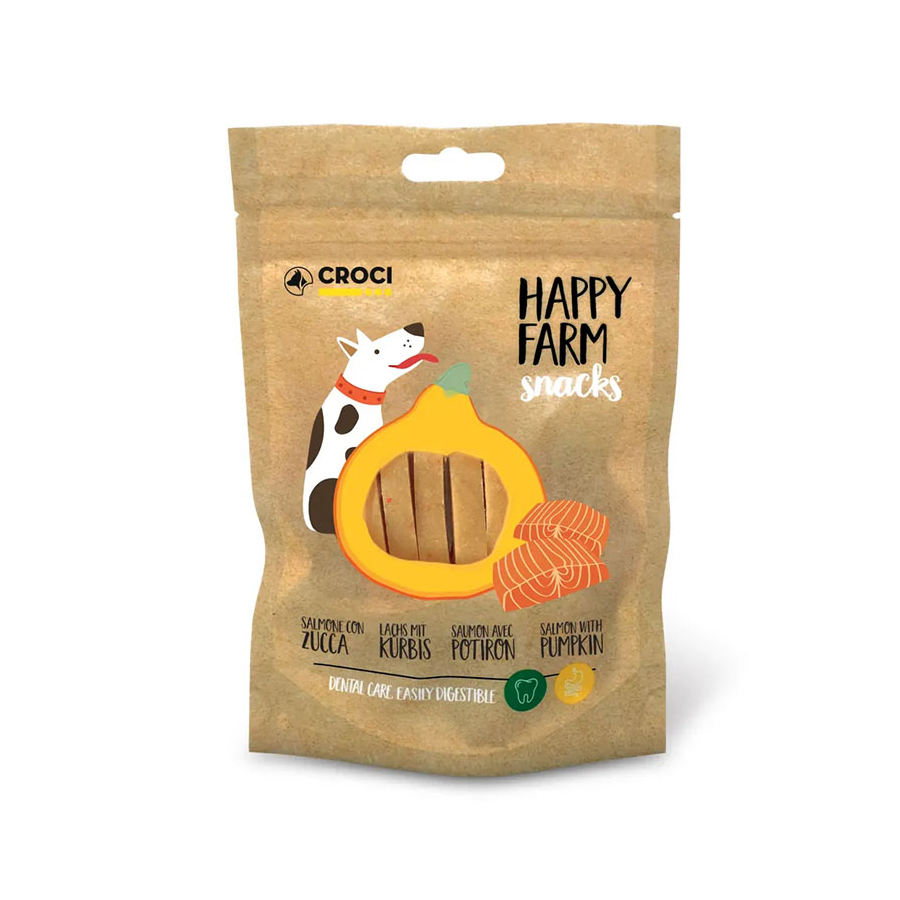 CROCI – HAPPY FARM -SALMÃO E ABÓBORA