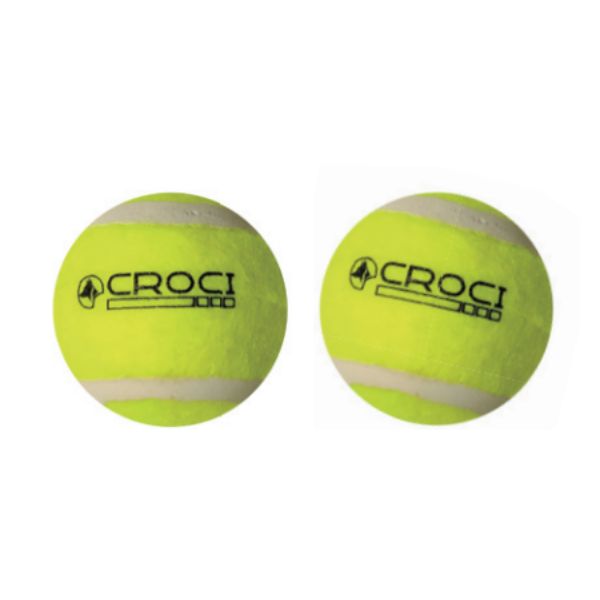 CROCI - BOLA DE TENIS PEQUENA COM CHOCALHO PARA GATO