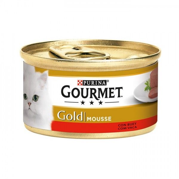 PURINA - GOURMET GOLD CARNE DE VACA "MOUSSE"