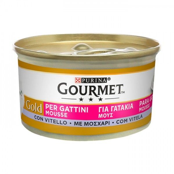 PURINA - GOURMET GOLD KITTEN VITELA MOUSSE