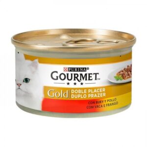 PURINA - GOURMET GOLD VACA E FRANGO "DUPLO PRAZER"