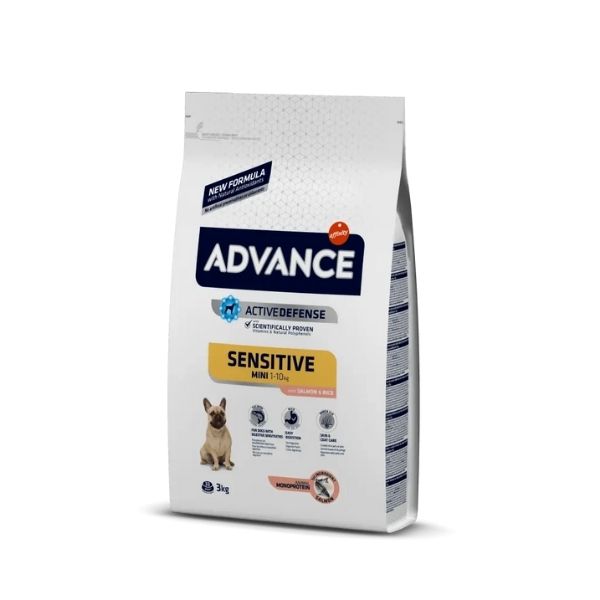 ADVANCE DOG - MINI SENSITIVE SALMÃO E ARROZ