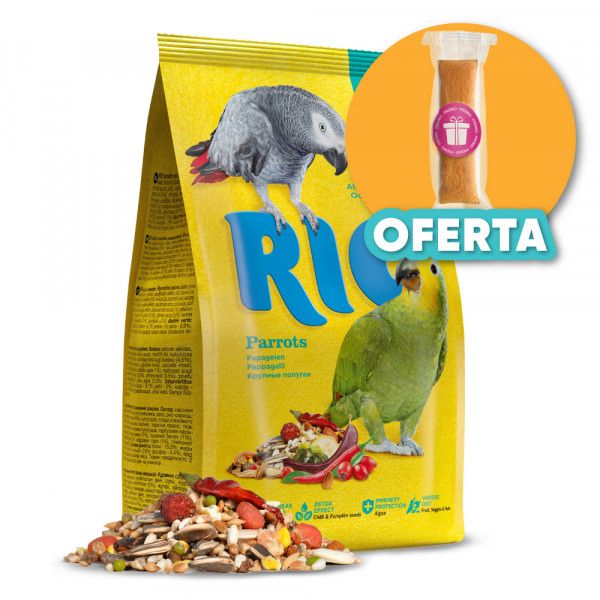 RIO – ALIMENTO PARA PAPAGAIOS