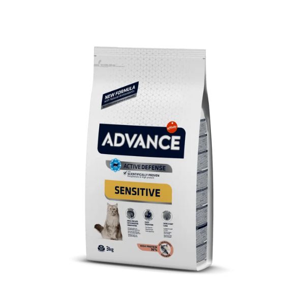 ADVANCE CAT - ADULT SENSITIVE FRANGO E ARROZ