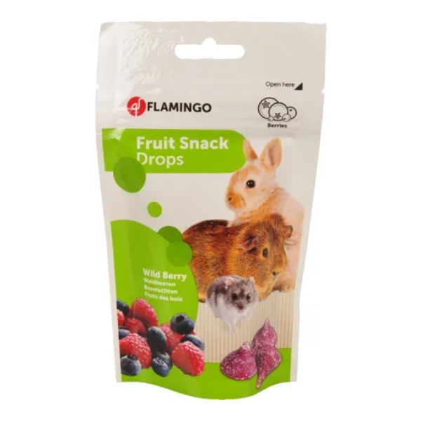 FLAMINGO – SNACKS “DROPS” FRUTOS DO BOSQUE