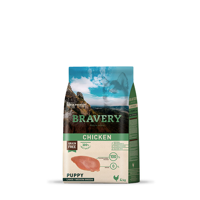 BRAVERY – FRANGO PUPPY RAÇAS GRANDES/MÉDIAS