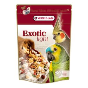 VERSELE-LAGA - SNACK PAPAGAIOS E GRANDES PERIQUITOS "EXOTIC LIGHT"