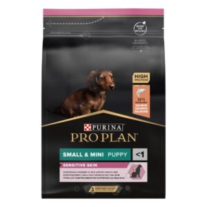 PURINA PRO PLAN DOG - SMALL & MINI PUPPY SENSITIVE SKIN - SALMÃO