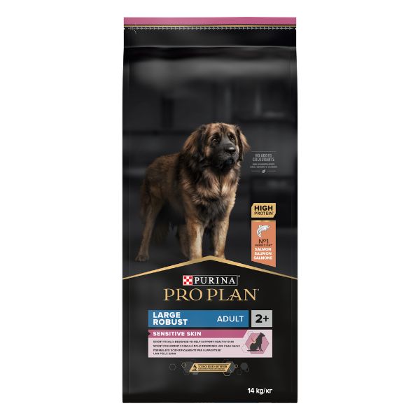 PURINA PRO PLAN DOG - LARGE ROBUST ADULT SENSITIVE SKIN - SALMÃO