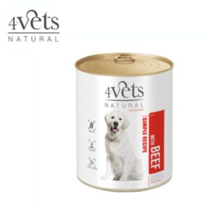 4VETS NATURAL DOG - BEEF