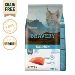 BRAVERY CAT - SALMON KITTEN (GRAIN FREE)