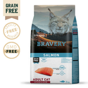 BRAVERY CAT - SALMON ADULT STERILIZED (GRAIN FREE)