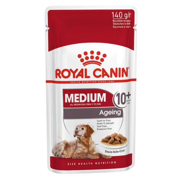 ROYAL CANIN - ALIMENTO HÚMIDO MEDIUM AGEING 10+