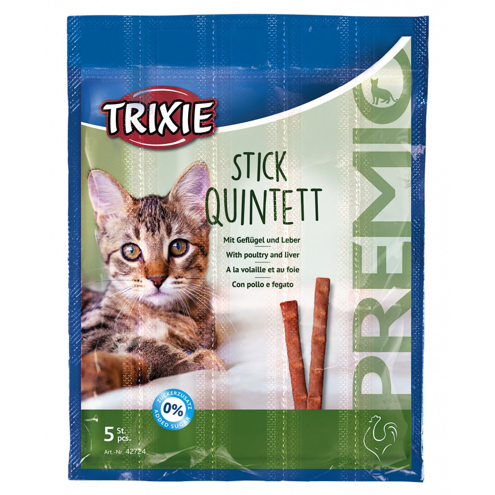 TRIXIE – PREMIO STICK QUINTETT (FRANGO E FÍGADO)