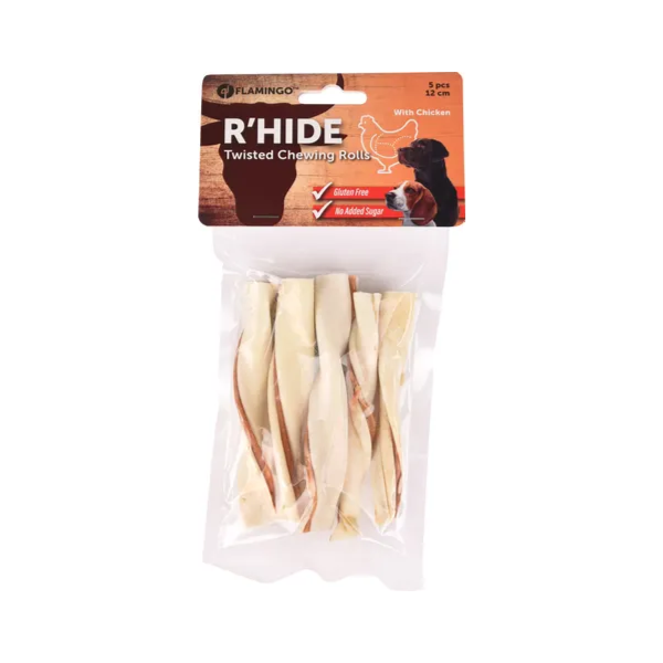 ROLOS DE MASTIGAÇÃO COM CARNE "R´HIDE"