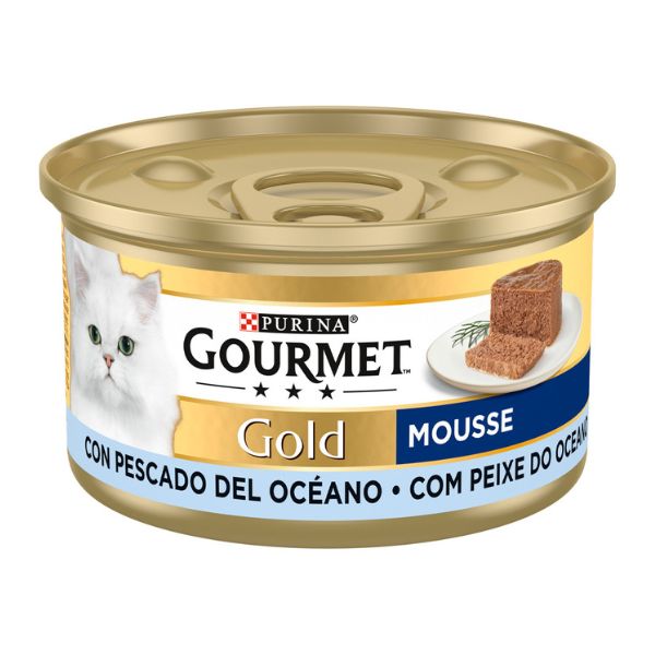 PURINA – GOURMET GOLD MOUSSE – PEIXE DO OCEANO