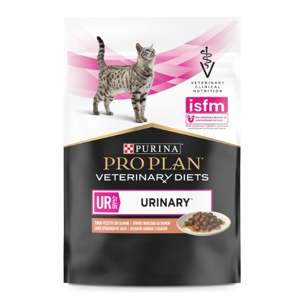 PURINA PRO PLAN CAT – ALIMENTO HÚMIDO VETERINARY DIETS “URINARY” – SALMÃO