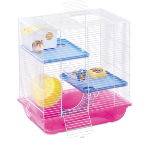 IMAC - GAIOLA HAMSTER DUPLA CRICETI 7