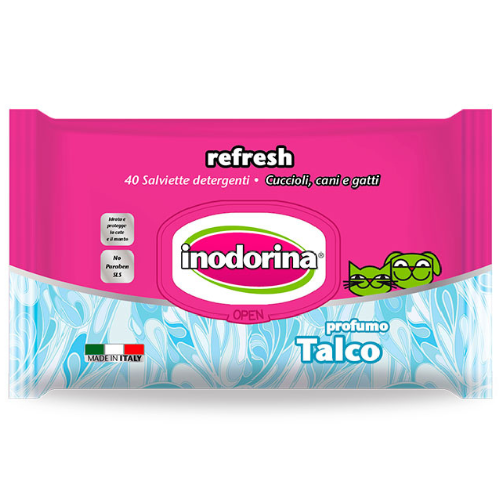 INODORINA - TOALHETES HÚMIDOS - TALCO