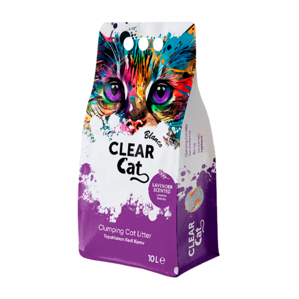 CLEAR CAT BLANCO - LITTER LAVANDA