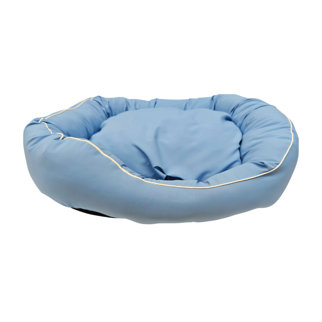 CAMA OVAL - "HAPPY DAYS BLUE"